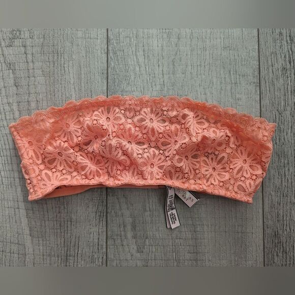 Victoria’s Secret NWT strapless bralette peach Sz S - Picture 9 of 9